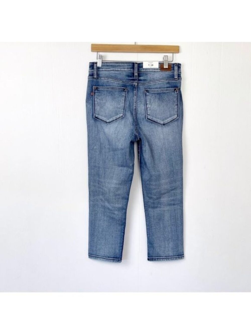 Judy Blue Mid Rise Cuffed Skinny Jeans 28 New - Picture 4 of 9